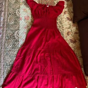 Boston Proper | Debbie Katz | 3-Tier Peasant Dress